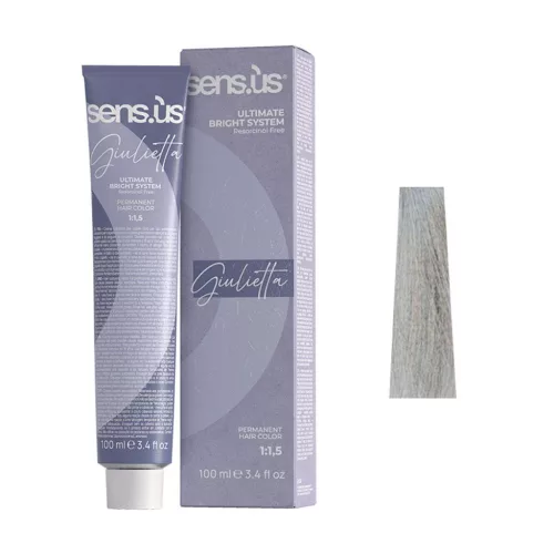 Sensus Giulietta Hajfesték 100ml 11.11 intenzív hamvas platina szőke 