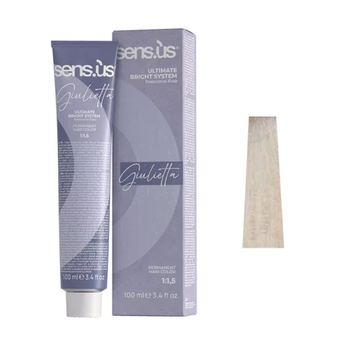 Sensus Giulietta Hajfesték 100ml 11.1 platina hamvas szőke 