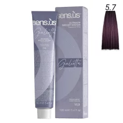Sensus Giulietta Hajfesték 100ml 5.7 középbarna viola 