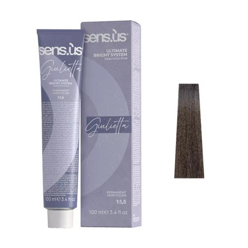 Sensus Giulietta Hajfesték 100ml 6.11 intenzív hamvas sötét szőke 