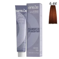   Sensus Giulietta Hajfesték 100ml 6.44 sötét szőke intenzív réz 