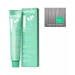   Sensus MC2 Tartós Ammóniamentes Hajfesték 100 ml 11.1  Hamvas ultra platina szőke