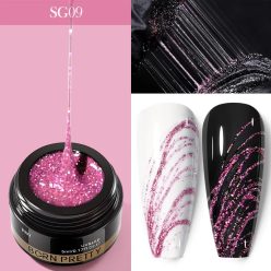   BORN PRETTY PRO Spider Gel 5 ml - SG09 - Reflective Rose Gold
