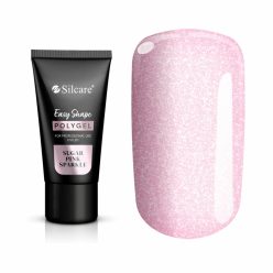 Silcare Easy Shape Poly Gel 30g - Sugar Pink Sparkle