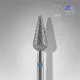 Staleks Diamond köröm csiszolófej bit pointed pear blue EXPERT head diameter 5 mm / working part 12 mm FA100B050/12