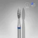 Staleks Diamond köröm csiszolófej bit pointed flame blue EXPERT head diameter 2,3 mm / working part 8 mm FA11B023/8