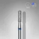 Staleks Diamond köröm csiszolófej bit rounded cylinder blue EXPERT head diameter 2,3 mm / working part 8 mm FA30B023/8 