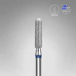   Staleks Diamond köröm csiszolófej bit rounded cylinder blue EXPERT head diameter 2,5 mm / working part 10 mm FA30B025/10