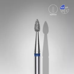   Staleks  Diamond köröm csiszolófej bit drop blue EXPERT head diameter 2,3 mm / working part 5 mm FA40B023/5