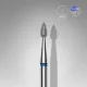 Staleks  Diamond köröm csiszolófej bit drop blue EXPERT head diameter 2,3 mm / working part 5 mm FA40B023/5