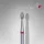 Staleks  Diamond köröm csiszolófej bit pointed bud red EXPERT head diameter 2,5 mm / working part 4,5 mm FA60R025/4.5