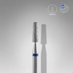   Staleks  Diamond köröm csiszolófej bit frustum blue EXPERT head diameter 2,5 mm / working part 8 mm FA70B025/8