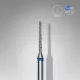 Staleks  Diamond köröm csiszolófej bit needle blue EXPERT head diameter 1 mm / working part 10 mm FA80B010/10