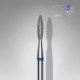 Staleks  Diamond köröm csiszolófej bit flame blue EXPERT head diameter 2,1 mm / working part 8 mm FA10B021/8