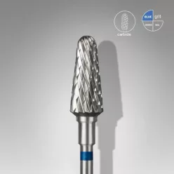   Staleks Carbide köröm csiszolófej bit frustum blue EXPERT head diameter 6 mm / working part 14 mm FT70B060/14