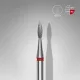 Staleks Diamond köröm csiszolófej bit pointed flame red EXPERT head diameter 1,8 mm / working part 8 mm FA11R018/8