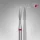 Staleks Diamond köröm csiszolófej bit pointed flame red EXPERT head diameter 2,3 mm / working part 8 mm FA11R023/8