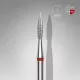 Staleks Diamond köröm csiszolófej bit pointed flame red EXPERT head diameter 2,3 mm / working part 8 mm FA11R023/8