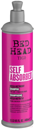 Tigi Bed Head Self Absorbed sampon 400ml száraz, igénybevett hajra