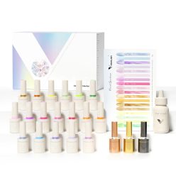   Venalisa UV/LED Gél Lakk szett - V1 - Vivid Spectrum - 18 db szín