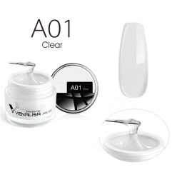   Venalisa Jelly Gel - új formula -  építőzselé - A01 Clear