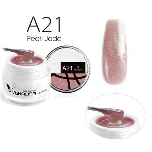 Venalisa Jelly Gel - új formula -  építőzselé - A21 Pearl Jade