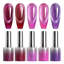  Venalisa 5 db-os UV/LED Cat Eye gél lakk szett - 5x10 ml - GC09